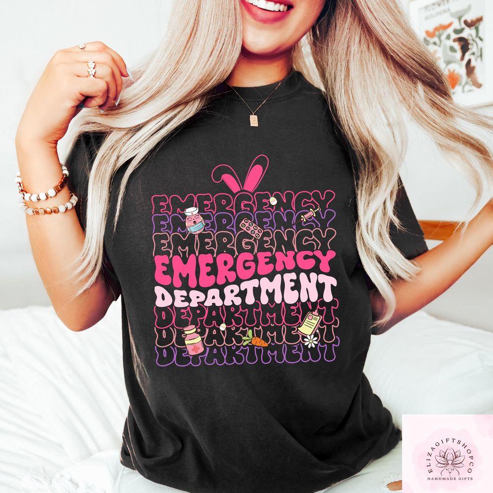 Emergency Department Easter 2 Tshirt Emergency Department Easter 2 Tshirt